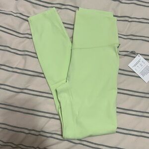 Women's Vibrant Lime Leggings